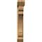 Ekena Millwork Olympic Slat Smooth Bracket w/ Offset Brace, Western Red Cedar, 7 1/2"W x 42"D x 48"H BKT0806X42X48OLY06SWR - alternate 2